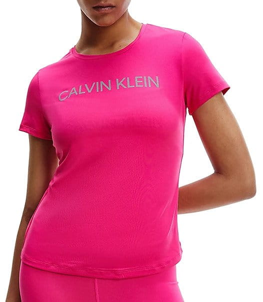 Dámské tričko s krátkým rukávem Calvin Klein Performance Logo Gym