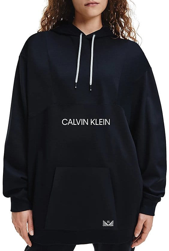 Dámská mikina s kapucí Calvin Klein Performance Relaxed Comfort Stretch
