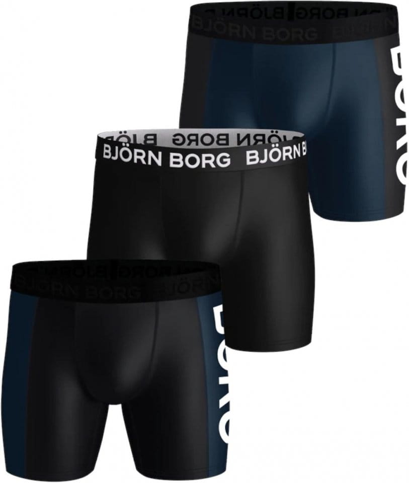 Pánské tréninkové boxerky Björn Borg Performance Panel (3pack)