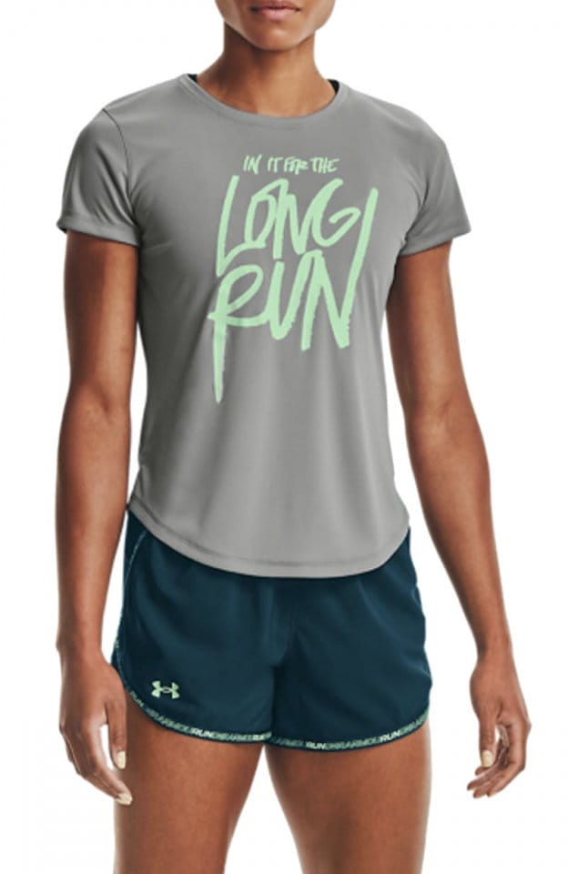 Dámské běžecké tričko s krátkým rukávem Under Armour Long Run