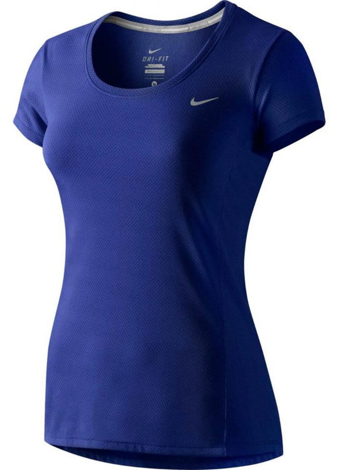 Dámské běžecké triko s krátkým rukávem Nike Dri-FIT Contour