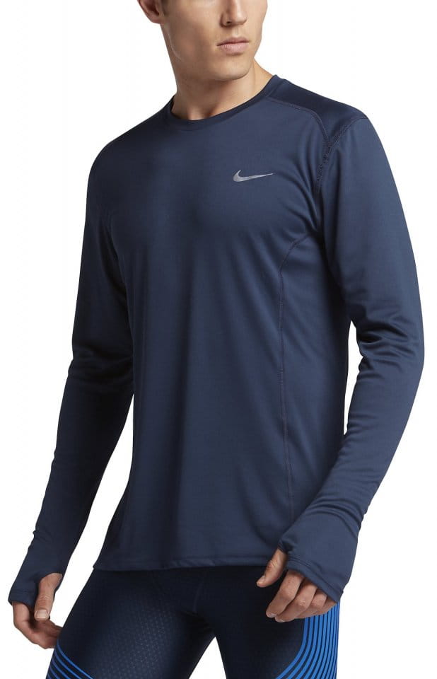 Pánské běžecké tričko s dlouhým rukávem Nike Dry Miler
