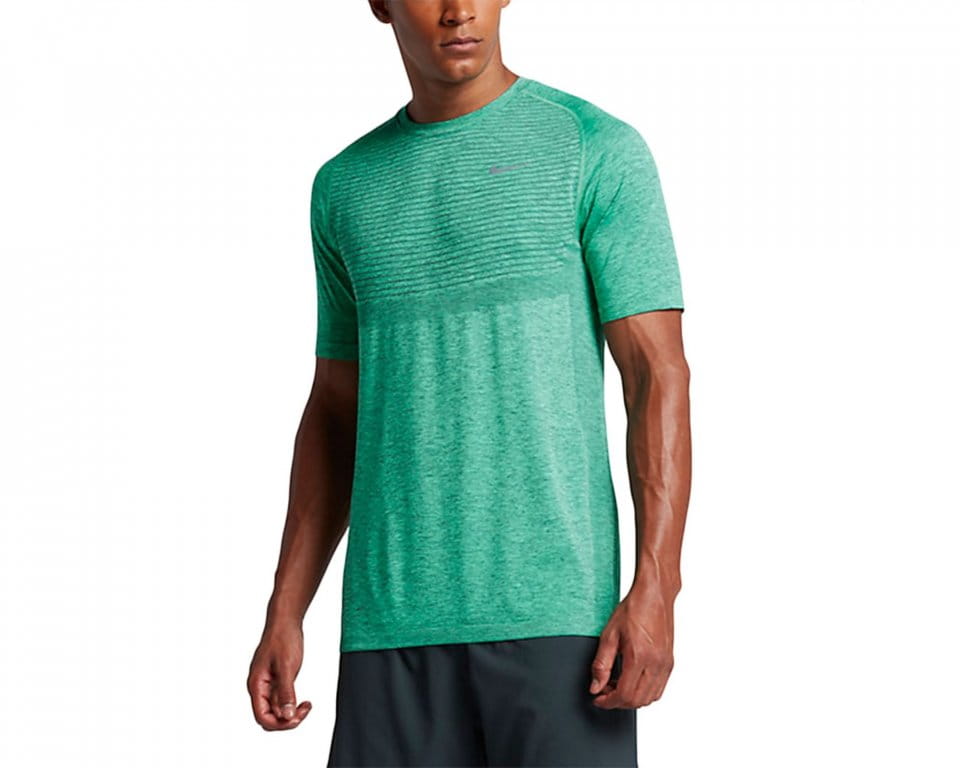 Pánské běžecké tričko s krátkým rukávem Nike Dri-FIT Knit