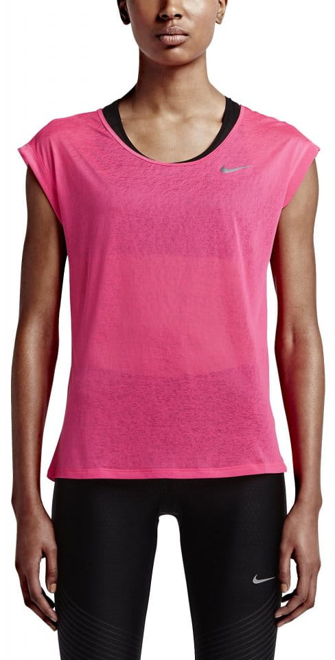 Dámské běžecké triko s krátkým rukávem Nike Dri-FIT Cool SS