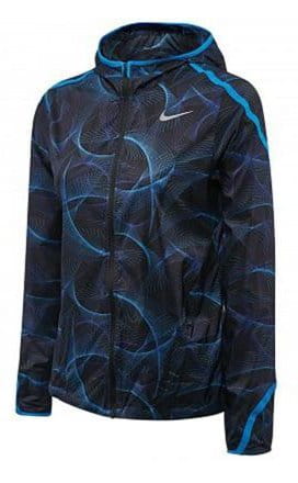 Dámská běžecká bunda s kapucí Nike Shield Impossibly Light