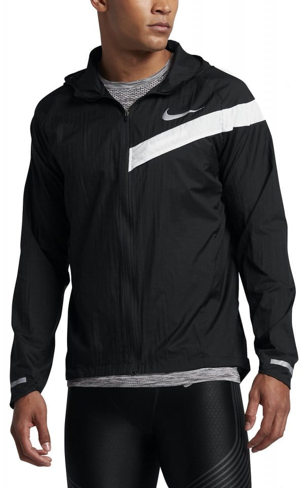 Pánská běžecká bunda s kapucí Nike Impossibly Light
