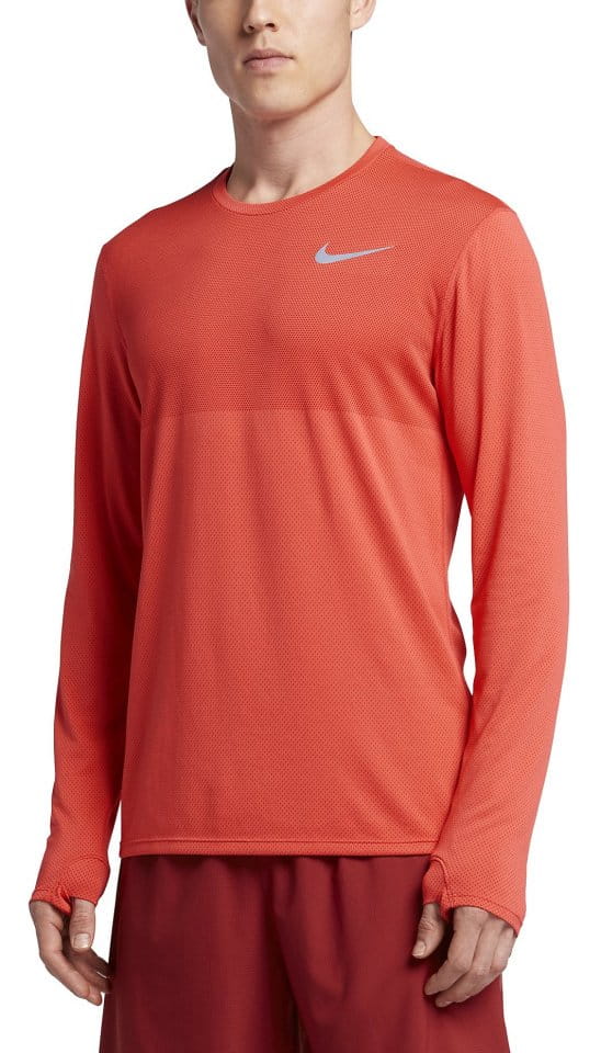 Pánské běžecké triko s dlouhým rukávem Nike Zonal Relay