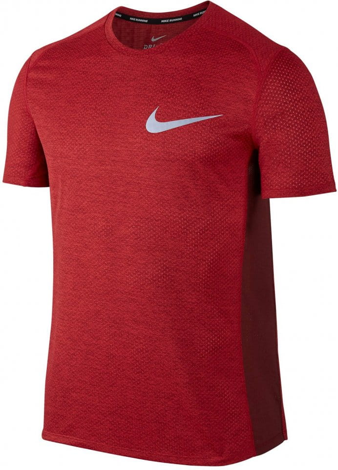 Pánské běžecké tričko s krátkým rukávem Nike Breathe Miler Cool
