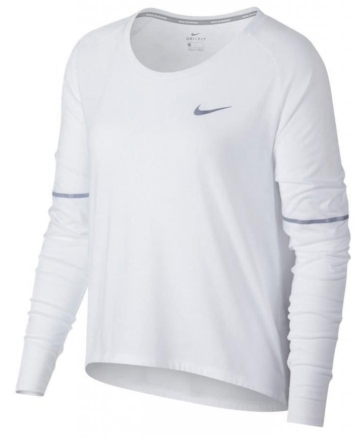 Dámské běžecké tričko s dlouhým rukávem Nike Breathe