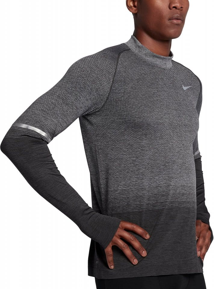 Pánské běžecké tričko s dlouhým rukávem Nike Dry Knit