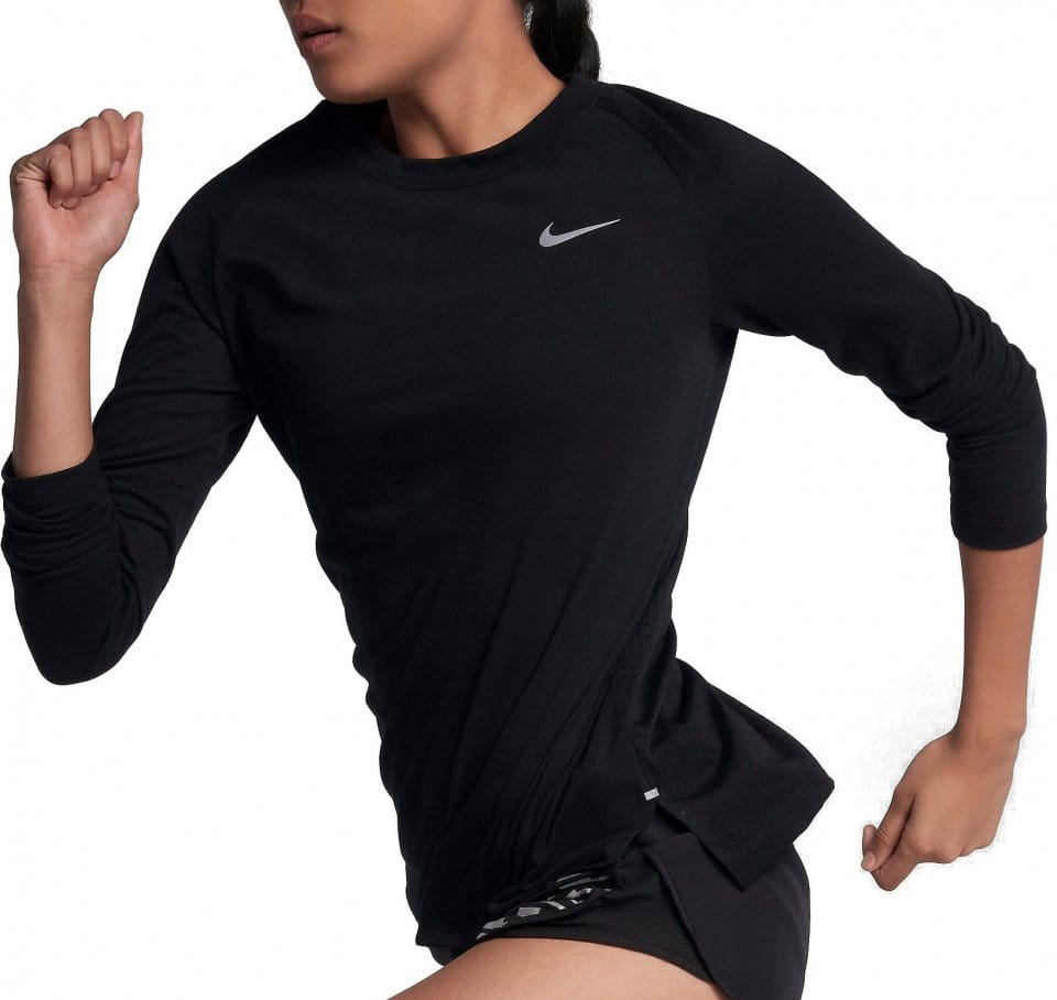 Dámský běžecký top s dlouhým rukávem Nike Tailwind