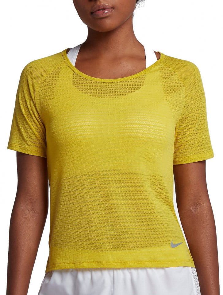 Dámské běžecké tričko s krátkým rukávem Nike Miler Breathe