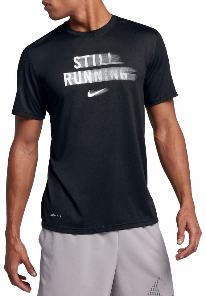 Pánské běžecké tričko s krátkým rukávem Nike STILL RUNNING