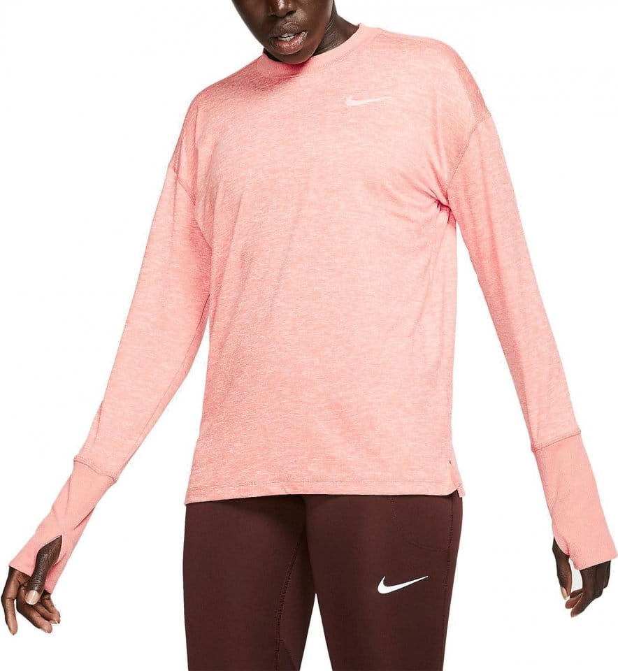 Dámský běžecký top s dlouhým rukávem Nike