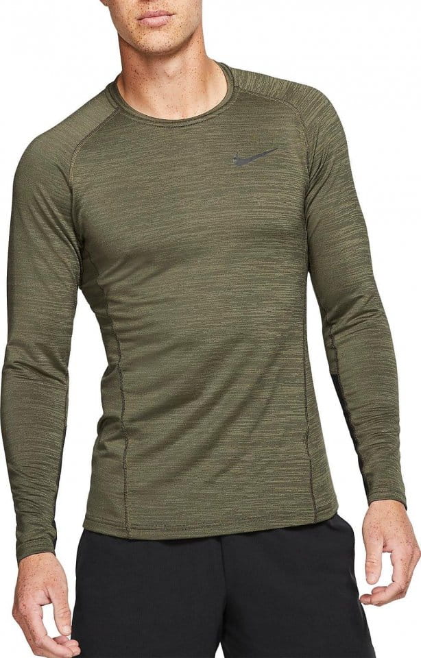 Pánské tréninkové triko s dlouhým rukávem Nike Pro Warm