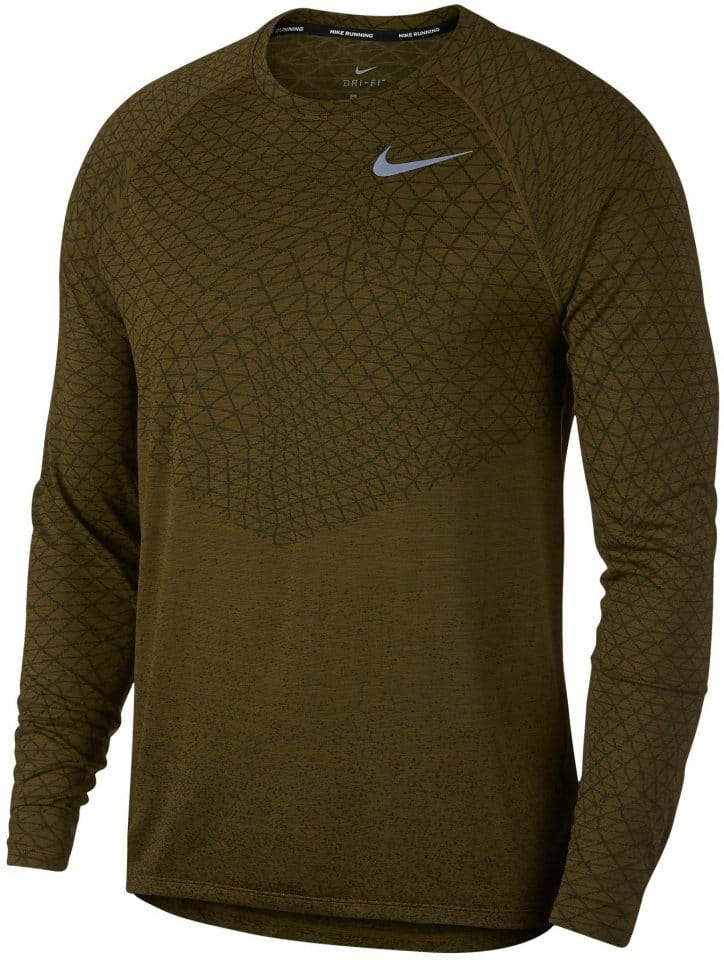 Pánské běžecké tričko s dlouhým rukávem Nike Medalist
