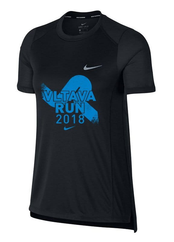 Dámské běžecké tričko s krátkým rukávem Nike Dry Miler