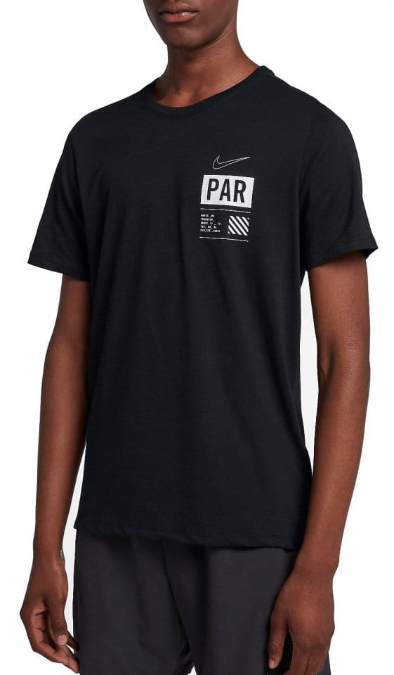 Pánské běžecké triko s krátkým rukávem Nike Dry Paris