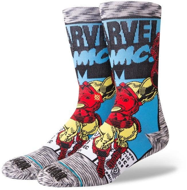 Ponožky Stance Iron-Man Comic