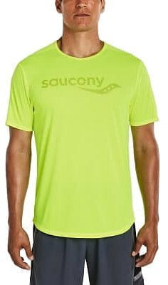 Pánské běžecké tričko s krátkým rukávem Saucony Vizipro