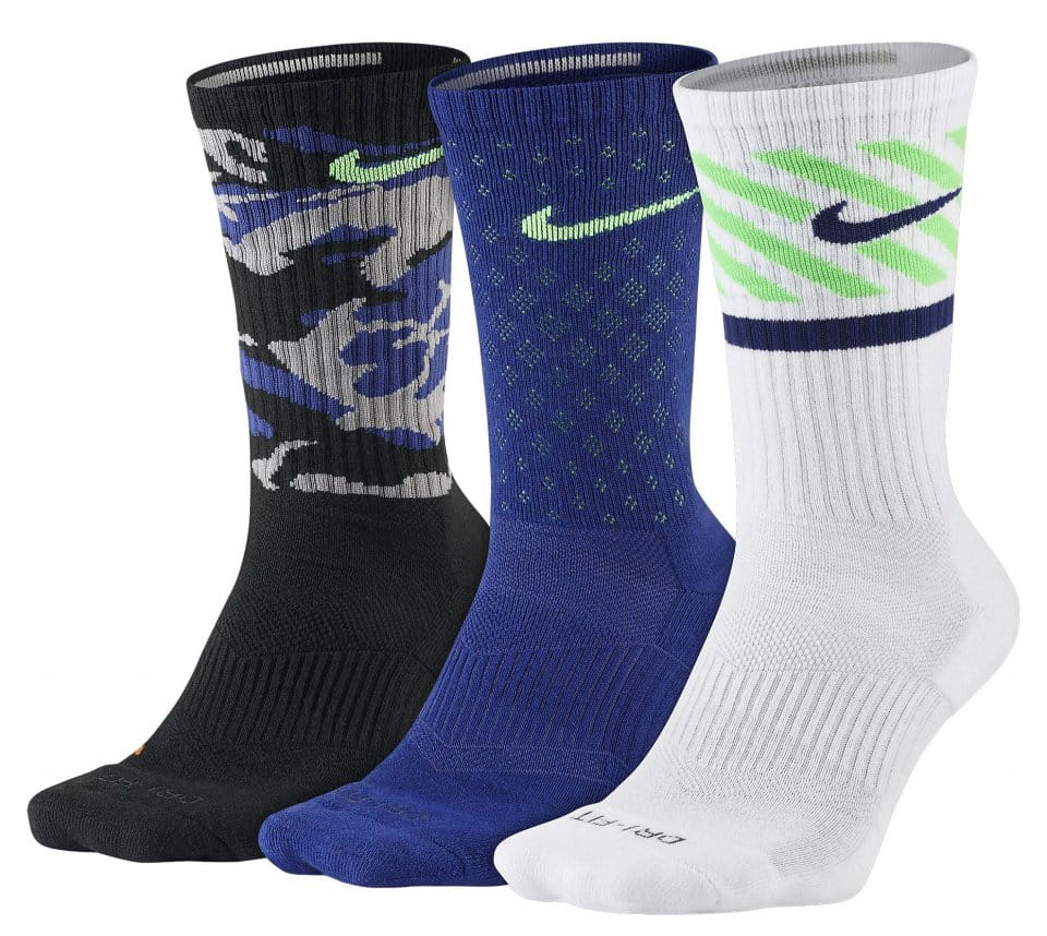 Pánské ponožky Nike 3PPK Dri-FIT Triple Fly Crew