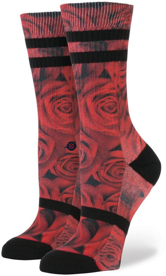 Dámské běžecké ponožky Stance Romance Red