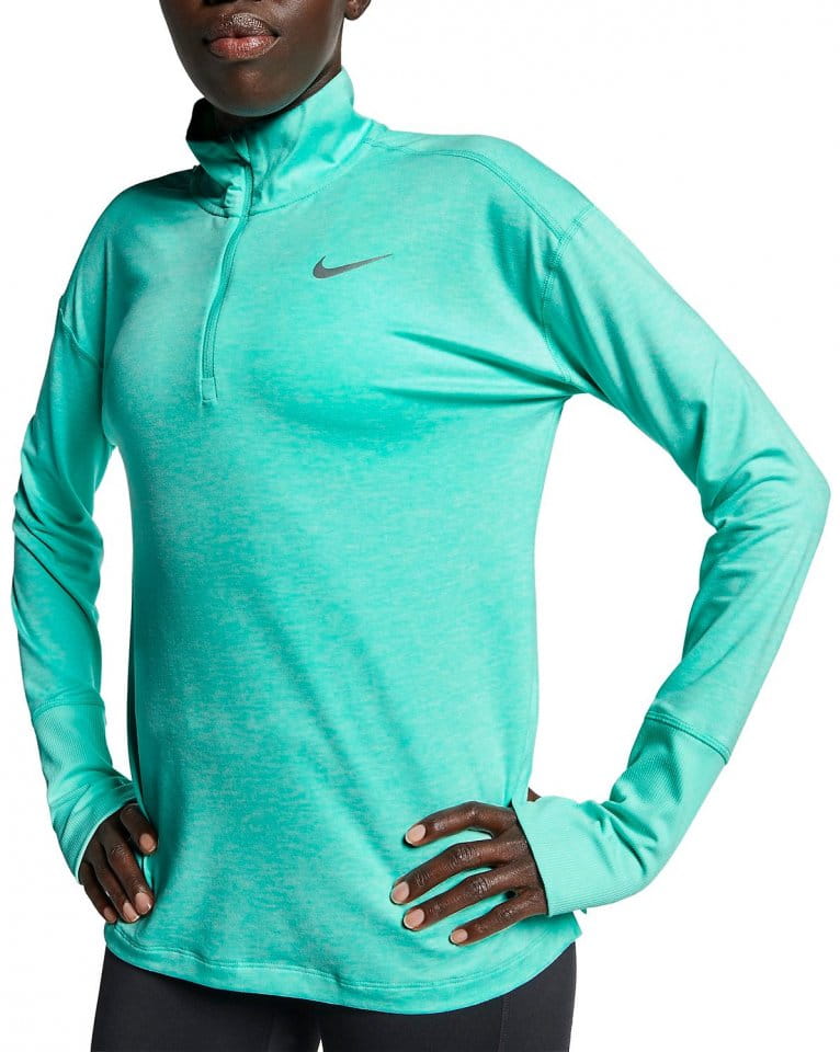 Dámský běžecký top s polovičním zipem Nike