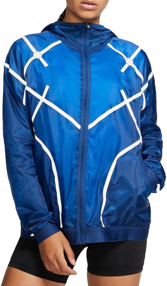 Dámská běžecká bunda s kapucí Nike City