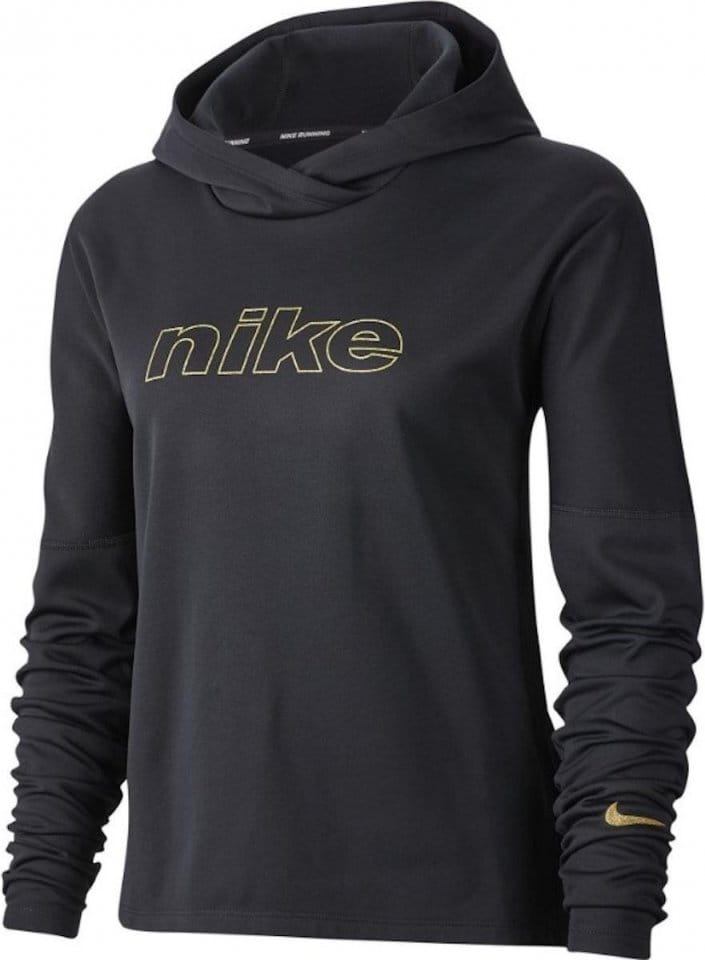 Dámská běžecká mikina s kapucí Nike Midlayer Glam 2