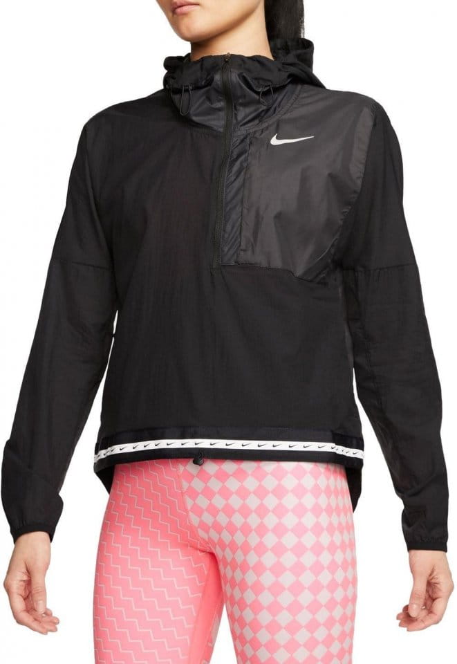 Dámská běžecká bunda s kapucí Nike Lightweight