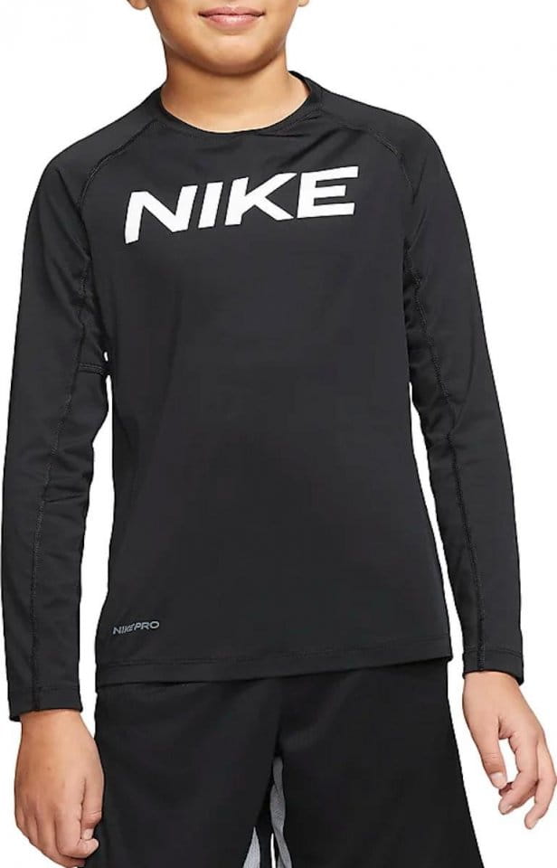 Dětské tréninkové tričko s dlouhým rukávem Nike Pro