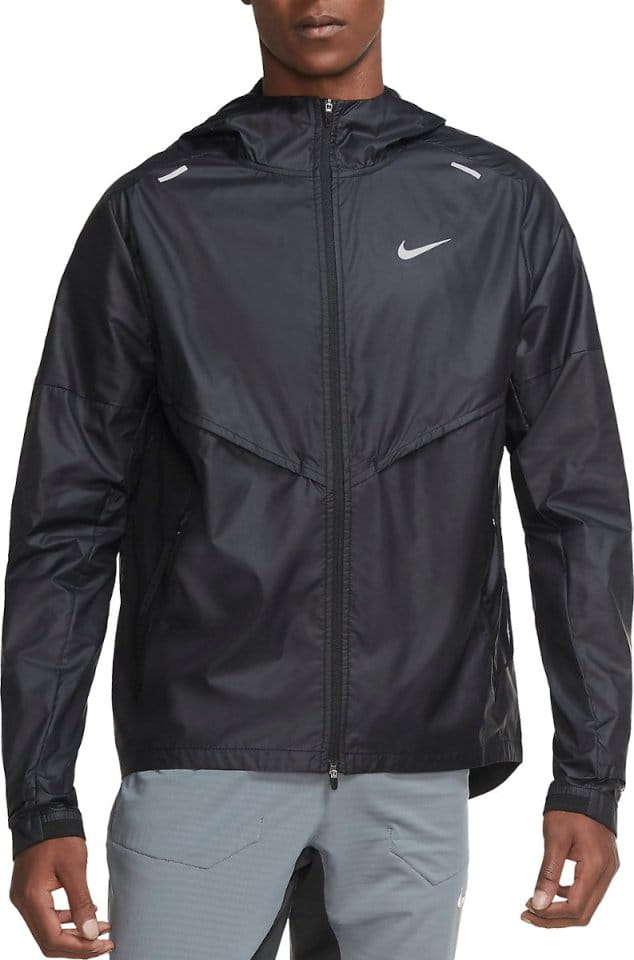 Pánská běžecká bunda s kapucí Nike Shieldrunner