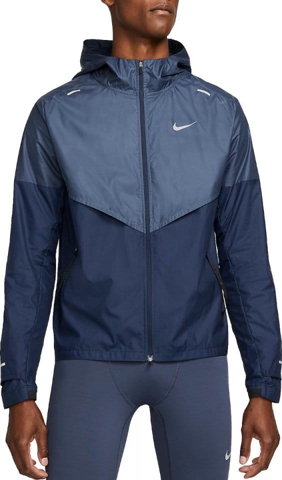 Pánská běžecká bunda s kapucí Nike Shieldrunner