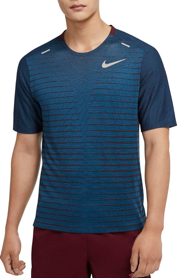 Pánské běžecké tričko s krátkým rukávem Nike TechKnit Future Fast