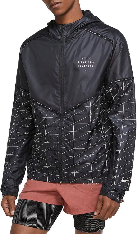 Pánská běžecká bunda s kapucí Nike Flash Run Division - Top4Running.cz