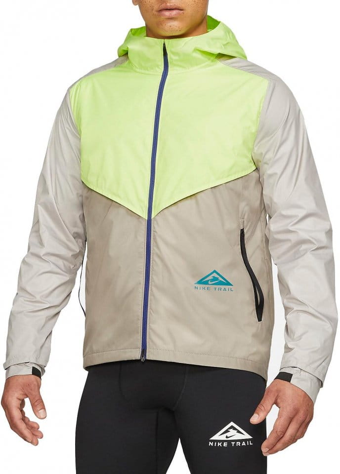 Pánská běžecká bunda s kapucí Nike Trail Windrunner