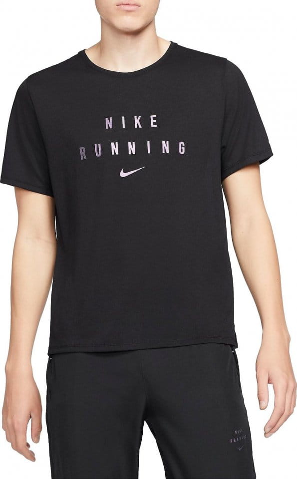 Pánské běžecké triko s krátkým rukávem Nike Dri-FIT Miler Run Division -  Top4Running.cz