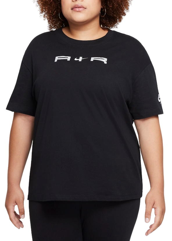 Dámské volné tričko s krátkým rukávem Nike Air Boyfriend Plus Size