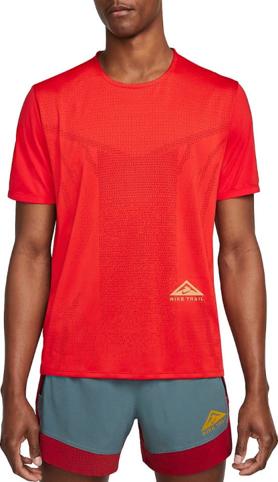 Pánské běžecké tričko s krátkým rukávem Nike Trail Rise 365