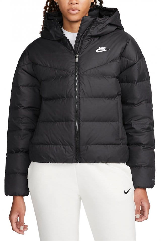 Dámská péřová bunda s kapucí Nike Sportswear Storm-FIT Windrunner