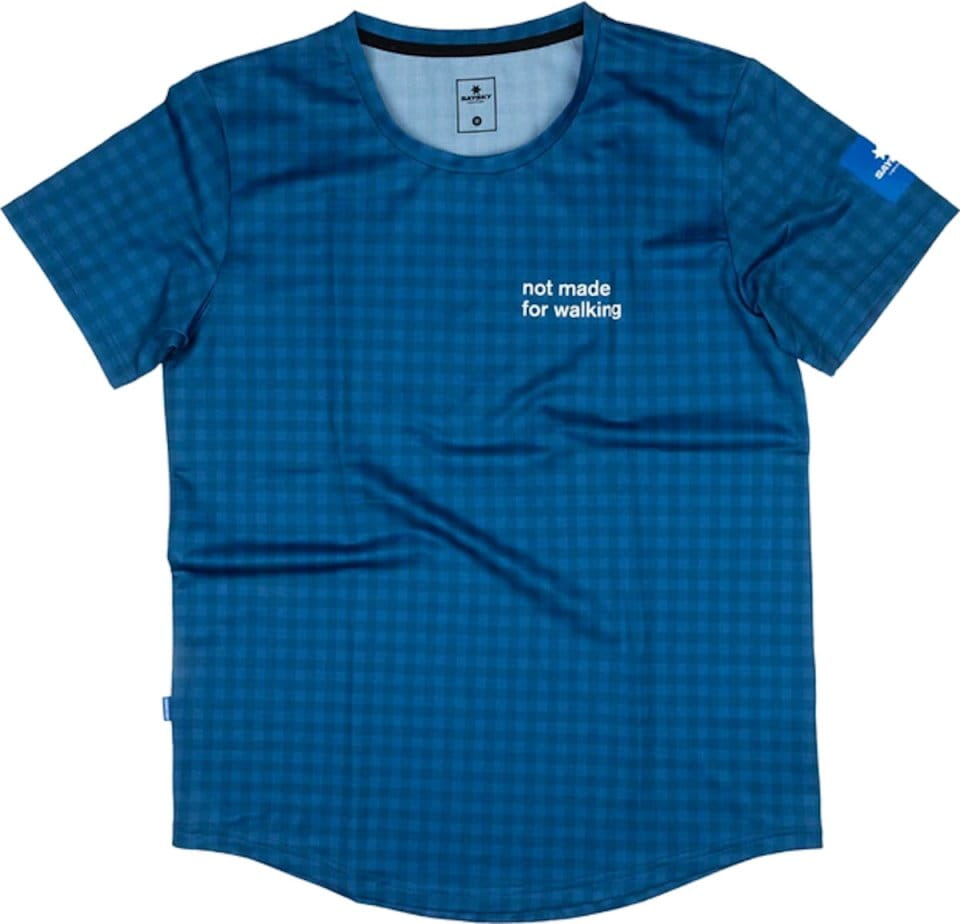Unisex běžecké tričko s krátkým rukávem Saysky Checker Combat
