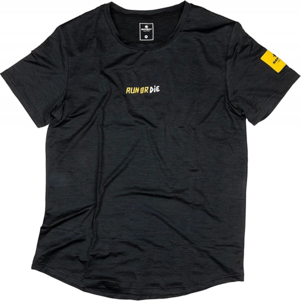 Unisex běžecké tričko s krátkým rukávem Saysky Die Pace