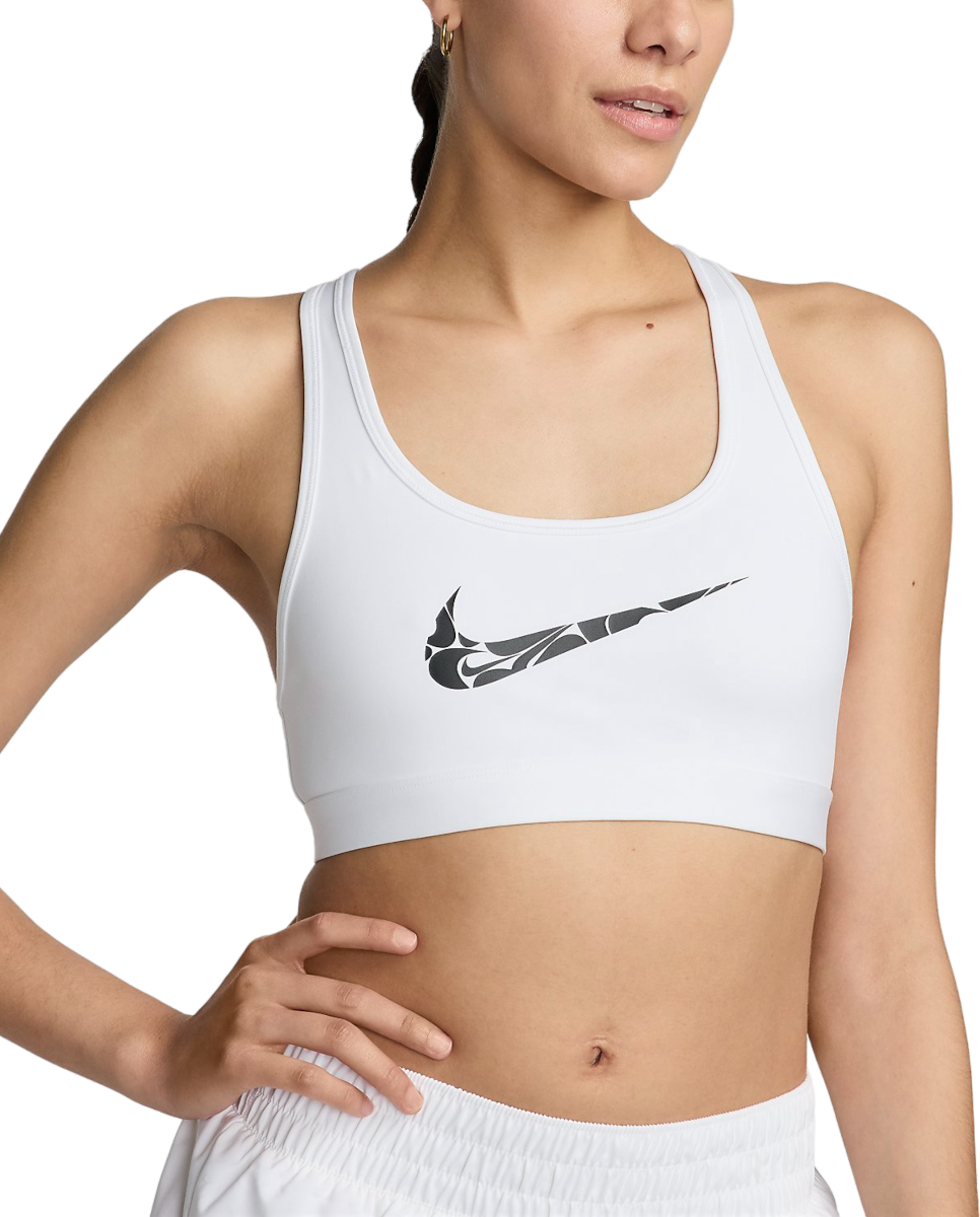 Dámská sportovní podprsenka s lehkou oporou Nike Swoosh