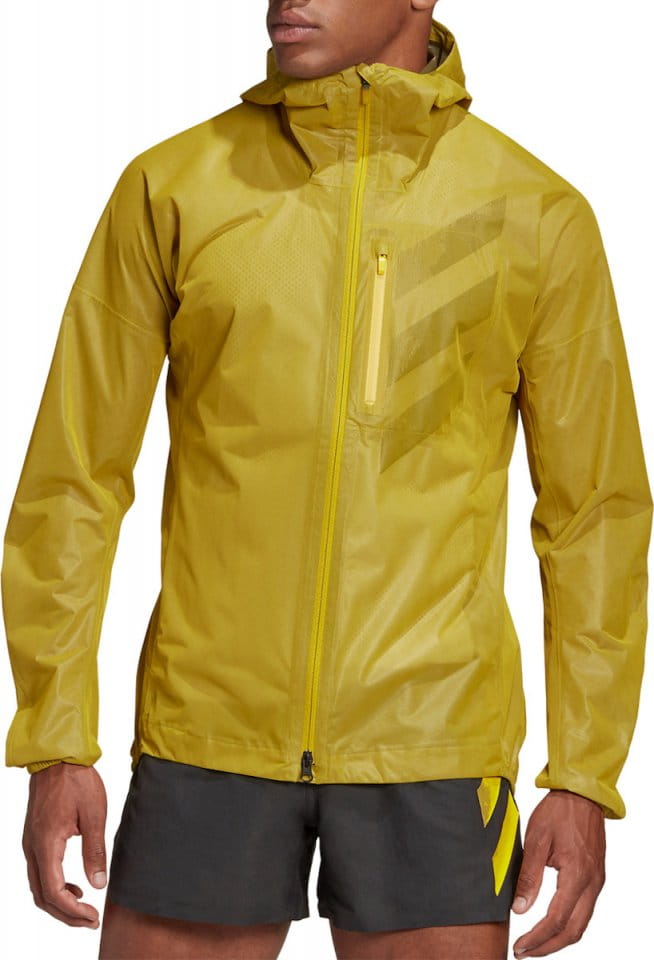 Pánská běžecká bunda s kapucí adidas Terrex Agravic Rain