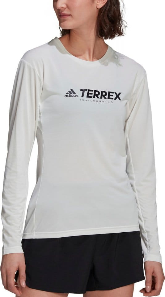 Dámské běžecké tričko s dlouhým rukávem adidas Terrex Primeblue Trail