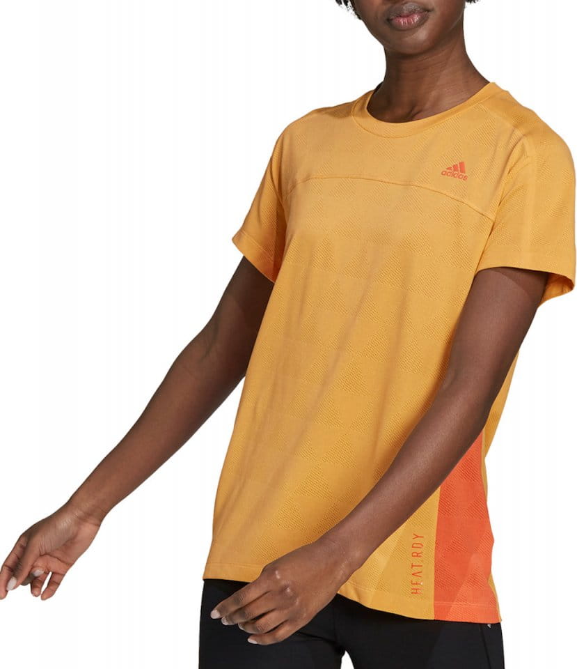 Dámské běžecké tričko s krátkým rukávem adidas HEAT.RDY