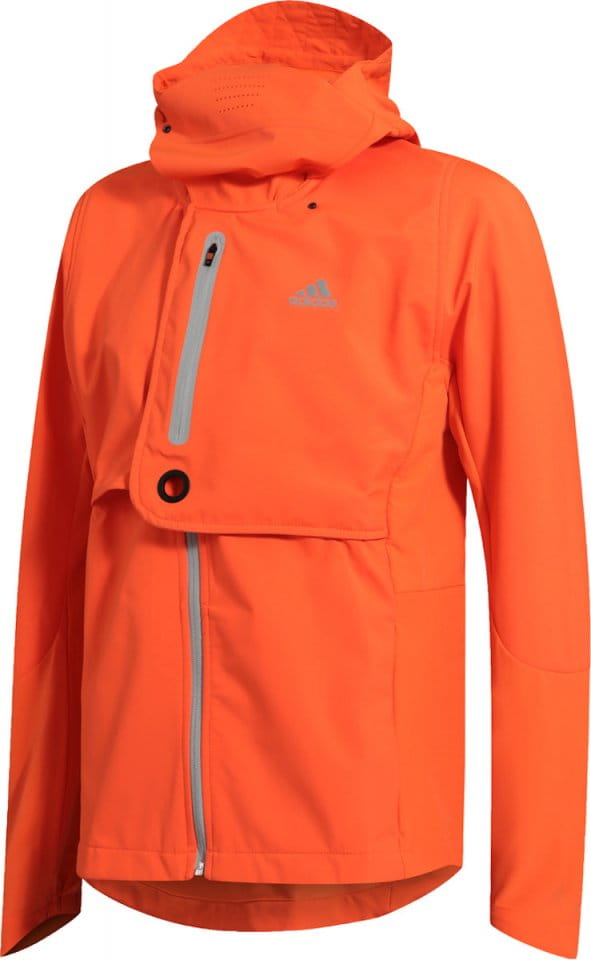 Pánská běžecká bunda s kapucí adidas WIND.RDY