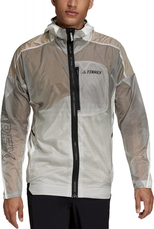 Pánská běžecká bunda s kapucí adidas Terrex Agravic
