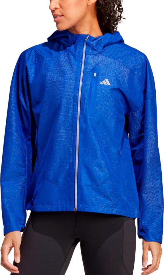 Dámská běžecká bunda s kapucí adidas Adizero