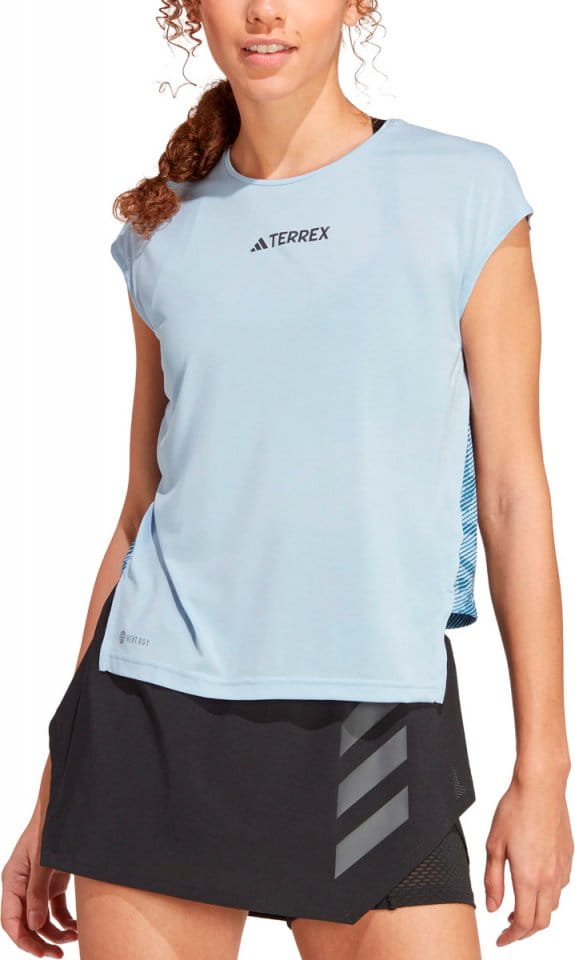 Dámské běžecké tričko s krátkým rukávem adidas Terrex Agravic Pro